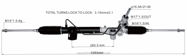 מכונית חלקי חילוף מתלה הגה כוח 4410a259 0HDZ2559 MITSUBISHI