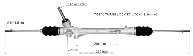 מכונית חלקי חילוף מתלה הגה כוח 4410a557 0HDZ2550 MITSUBISHI