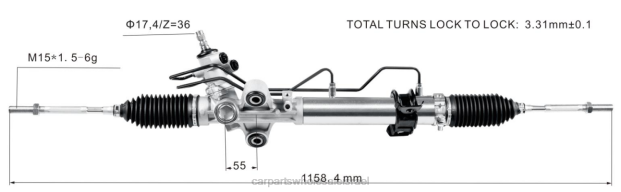 חלקי רכב יבנה מתלה הגה כוח 44200-26470 0HDZ2484 TOYOTA
