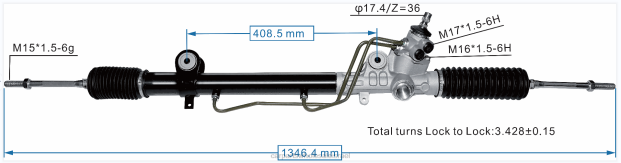 חלקי רכב חיפה מתלה הגה כוח 44250-04020 0HDZ2465 TOYOTA