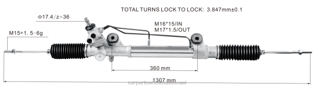 מכונית חלקי חילוף מתלה הגה כוח 44250-0k800 44250-0k600 0HDZ2469 TOYOTA