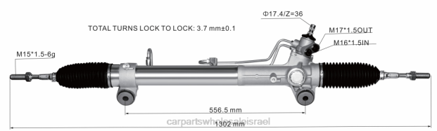חלקי רכב חיפה מתלה הגה כוח 44250-26600 0HDZ2447 TOYOTA