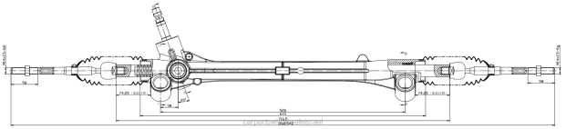 חלקי חילוף לרכב בירושלים מתלה הגה כוח 44250-52010 44250-52340 44250-52200 0HDZ2452 TOYOTA