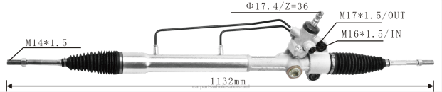 מכונית חלקי חילוף מתלה הגה כוח 44250-bz050 0HDZ2451 TOYOTA