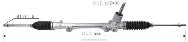 חלקי מכונית מרוץ מתלה הגה כוח 45502-bz040 0HDZ2504 TOYOTA