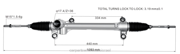 חלקי מכונית מתלה הגה כוח 45510-02730 45510-02630 0HDZ2440 TOYOTA