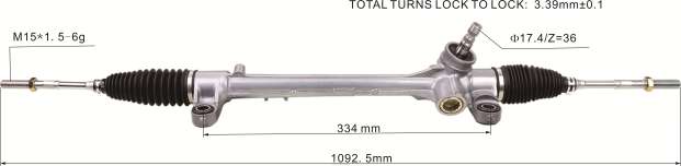 מכונית חלקי חילוף מתלה הגה כוח 45510-20100 0HDZ2478 TOYOTA