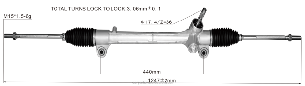 חלקי מכונית מרוץ מתלה הגה כוח 45510-28141 0HDZ2513 TOYOTA