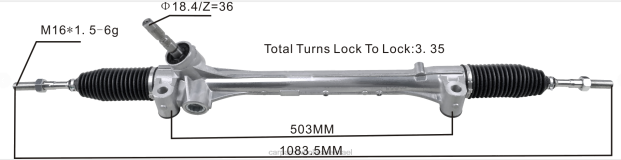 חלקי רכב יבנה מתלה הגה כוח 45510-58080 0HDZ2457 TOYOTA