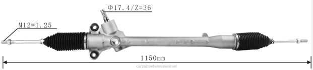 חלקי רכב נתניה מתלה הגה כוח 45510-bz120 45510-bz160 0HDZ2491 TOYOTA