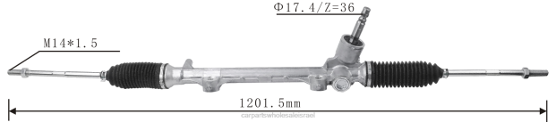 חלקי מכונית מתלה הגה כוח 45510-bz170 45510-bz230 0HDZ2503 TOYOTA