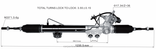 חלקי מכונית מרוץ מתלה הגה כוח 49001-1lb3b 49001-1lb2a 49001-1lb2b 49001-1lb3a 0HDZ2576 NISSAN
