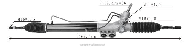 חלקי רכב יבנה מתלה הגה כוח 49001-ea000 49001-zp00a 49001-zp50a 49001-zg90a 49001-ea060 49001-3x12a 71702-06031 0HDZ2565 NISSAN