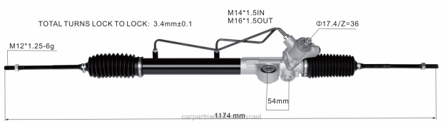 מכונית חלקי חילוף מתלה הגה כוח 49001-wd001 0HDZ2595 NISSAN