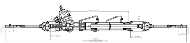 חלקי רכב נתניה מתלה הגה כוח 49200-44u05 0HDZ2581 NISSAN