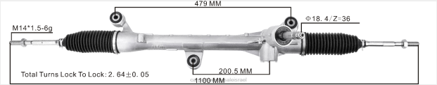 חלקי רכב יבנה מתלה הגה כוח 53400-t7s-t01 53400-t7a-a03 0HDZ2538 HONDA