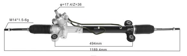 חלקי רכב יבנה מתלה הגה כוח 53601-stk-a02 53601-stk-a04 0HDZ2529 HONDA