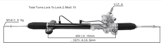 חלקי רכב חיפה מתלה הגה כוח 53601-swa-q01 0HDZ2537 HONDA