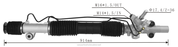 חלקי חילוף לרכב פתח תקווה מתלה הגה כוח 53606-s5a-j01 0HDZ2534 HONDA