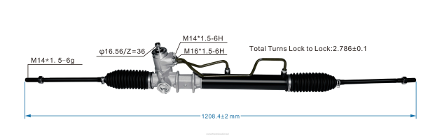 חלקי חילוף לרכב בירושלים מתלה הגה כוח 57700-29100 0HDZ2731 HYUNDAI/KIA