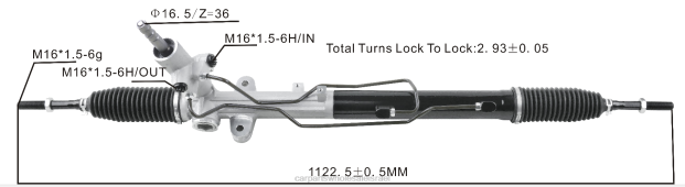 חלקי חילוף לרכב פתח תקווה מתלה הגה כוח 57700-2p200 577002w000 577002w100 0HDZ2723 HYUNDAI/KIA