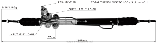 חלקי חילוף לרכב פתח תקווה מתלה הגה כוח 57700-3j000 0HDZ2768 HYUNDAI/KIA