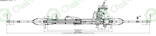 חלקי רכב נתניה מתלה הגה כוח 5u1422055e 0HDZ2428 VOLKSWAGEN