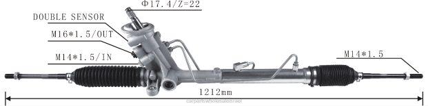 חלקי רכב יבנה מתלה הגה כוח 6r1423055d 0HDZ2421 VOLKSWAGEN