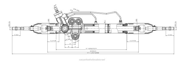 מכונית חלקי חילוף מתלה הגה כוח 8-97239781-2 0HDZ2613 ISUZU