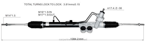 חלקי רכב נתניה מתלה הגה כוח 8-97946131-0 0HDZ2608 ISUZU