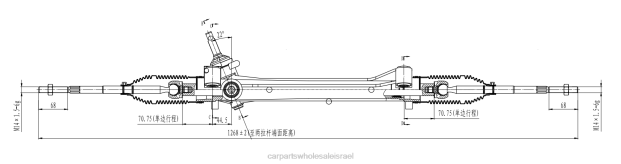 חלקי רכב יבנה מתלה הגה כוח al8z-3504-brm zzdm-32-110r-0a 0HDZ2673 FORD