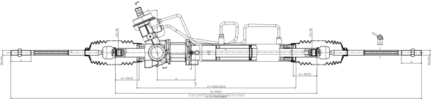 חלקי רכב נתניה מתלה הגה כוח ga2a-32-110n 0HDZ2644 MAZDA