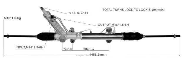 חלקי מכונית מתלה הגה כוח 9044600300 0HDZ2431 MERCEDES-BENZ/BMW